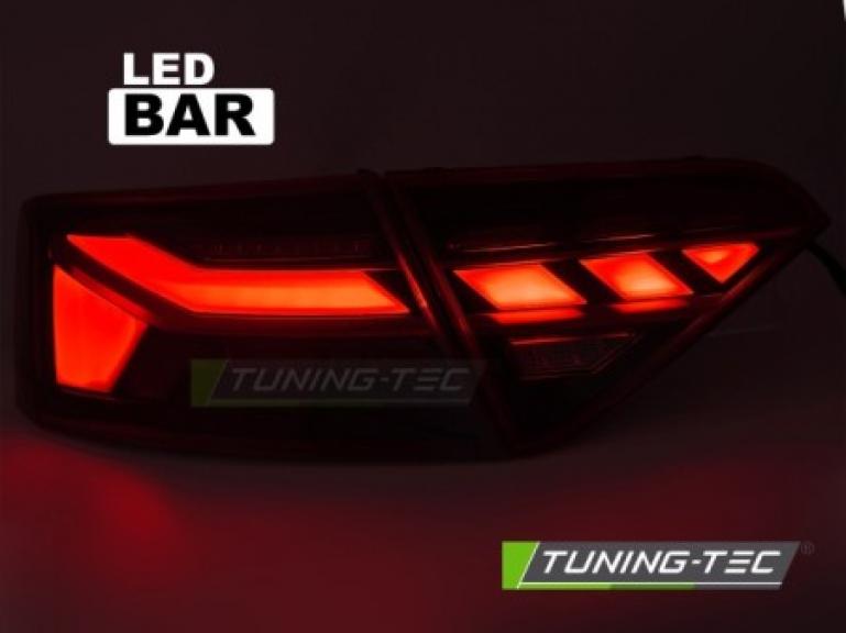 Preview: Voll LED Upgrade Design Rückleuchten für Audi A5 Facelift 11-16 rot/rauch mit dyn. Blinker