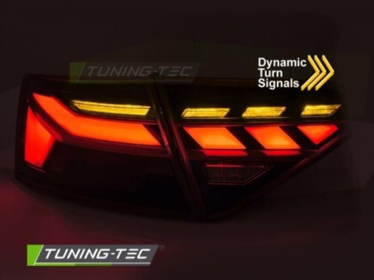 Preview: Voll LED Upgrade Design Rückleuchten für Audi A5 Facelift 11-16 rot/rauch mit dyn. Blinker