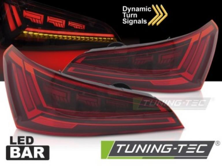 VOLL LED Upgrade Design Rückleuchten Set passend für Audi Q5 (8R) 08-12 rot mit dynamischem Blinker