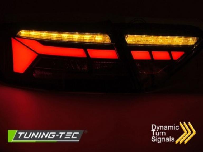 Preview: Voll LED Upgrade Design Rückleuchten passend für Audi A5 Facelift 11-16 schwarz/rauch mit dyn. Blinker + Willkommensfunktion