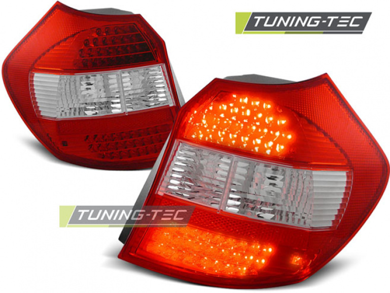 LED Upgrade Design Rückleuchten für BMW 1er E87/E81 04-07 rot/klar