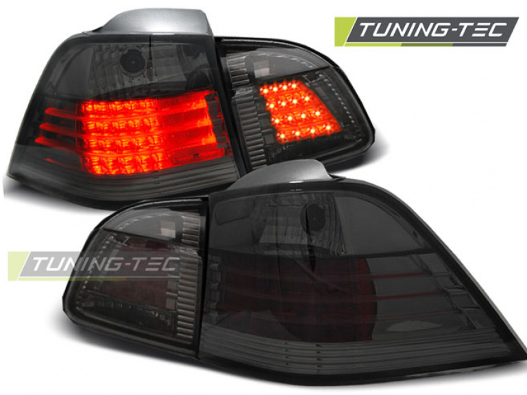 LED Upgrade Design Rückleuchten für BMW 5er E61 Touring 03-07 schwarz/rauch LCI Optik