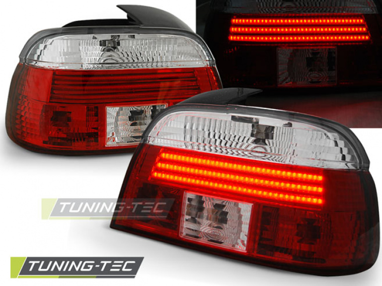 LED Upgrade Design Rückleuchten für BMW 5er E39 95-00 rot/klar