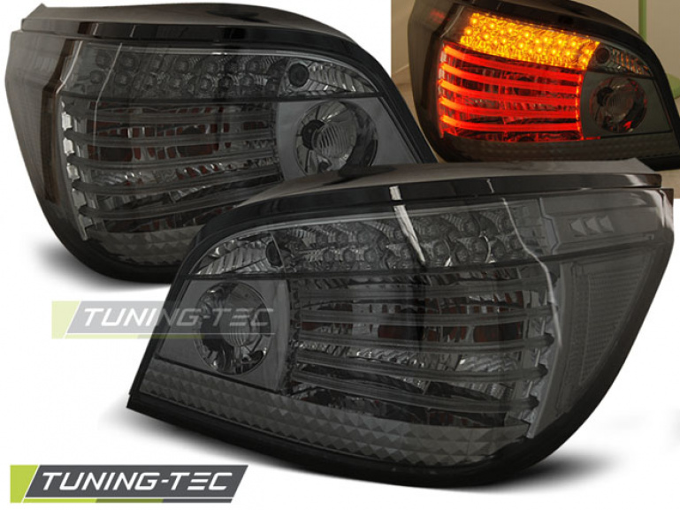 LED Upgrade Design Rückleuchten für BMW 5er E60 Limousine 03-07 schwarz/rauch