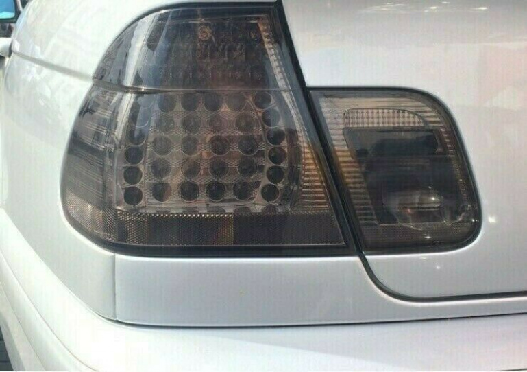 LED Upgrade Design Rückleuchten für BMW 3er E46 Limousine 01-05 schwarz/rauch