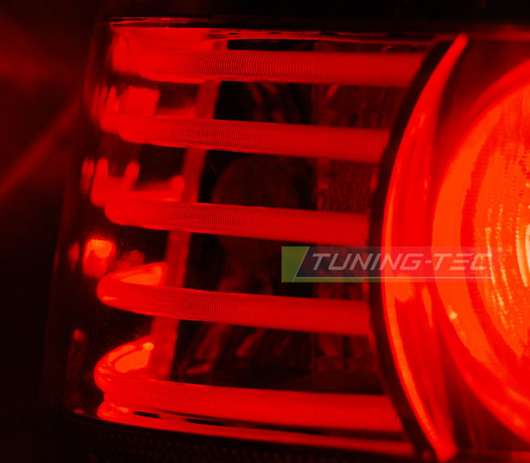 LED Upgrade Design Rückleuchten für BMW 5er E60 Limousine 03-07 rot/klar LCI Optik