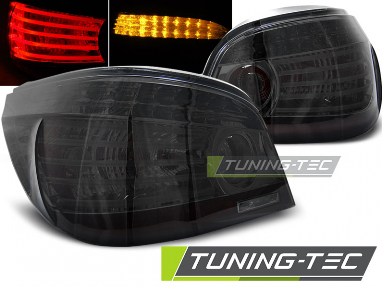 LED Upgrade Design Rückleuchten für BMW 5er E60 Limousine 03-07 schwarz/rauch LCI Optik