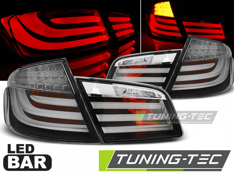 LED Lightbar Design Rückleuchten für BMW 5er F10 10-13 schwarz