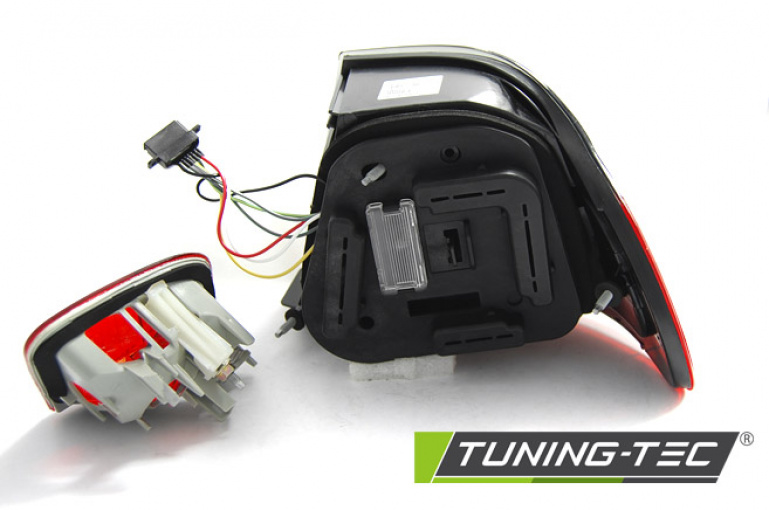 LED Upgrade Design Rückleuchten für BMW 3er E46 Coupe 03-06 rot/rauch