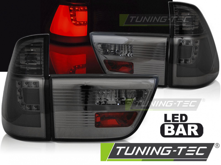 LED Upgrade Design Rückleuchten für BMW X5 E53 99-03 rauch