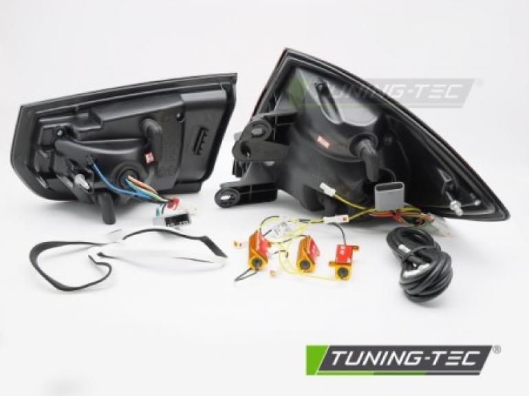 "UPGRADE+" LED Lightbar Design Rückleuchten Set für BMW 3er F30 Limousine 11-15 rot/rauch mit dyn. Blinker