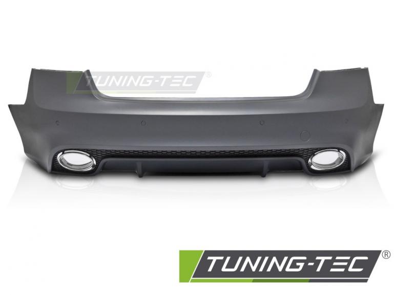 Preview: Upgrade Sport Design Heckstoßstange für Audi A5 8T / 8F 07-11 inkl. Zubehör in Schwarz matt