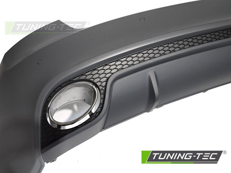 Preview: Upgrade Sport Design Heckstoßstange für Audi A5 8T / 8F 07-11 inkl. Zubehör in Schwarz matt