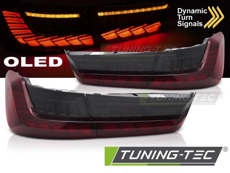 Voll LED Upgrade Design Rückleuchten für BMW 3er G20 Lim. 19-22 rot in OLED Technik mit dynamischem Blinker