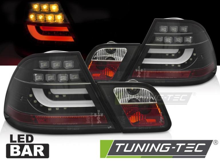 LED Upgrade Design Rückleuchten passend für BMW 3er E46 Coupe 99-03 Rot mit statischem Blinker