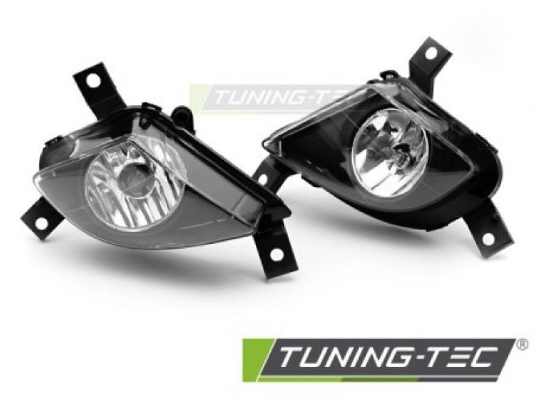 Upgrade Design Nebelscheinwerfer Set BMW 3er E90/E91 LCI 08-11 Limo / Touring schwarz / klar