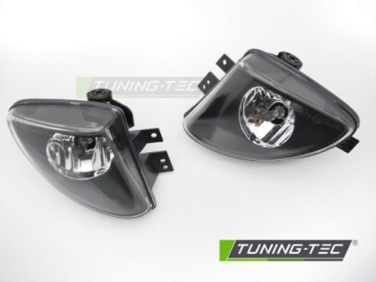 Upgrade Design Nebelscheinwerfer Set BMW 5er F10/F11 10-13 schwarz / klar (Echtglas)