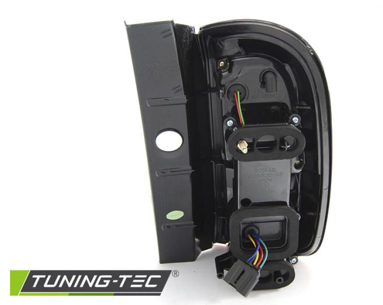 LED Lightbar Design Rückleuchten für Dacia / Renault Duster 10-14 schwarz/klar