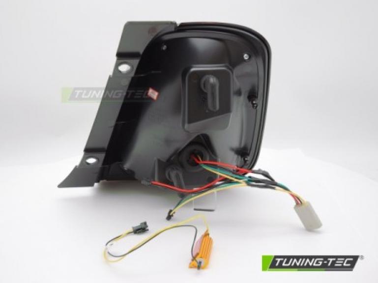 VOLL LED Upgrade Design Rückleuchten Set für Fiat 500 15-24 rot/klar