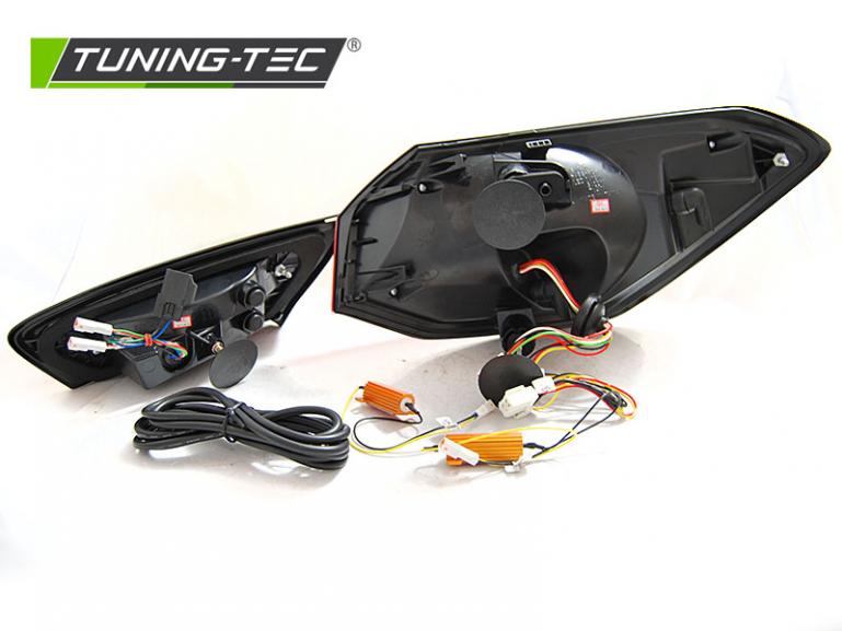 LED Lightbar Design Rückleuchten passend für Ford Focus MK4 3/5 Türer 18-21 rauch Dynamische Blinker