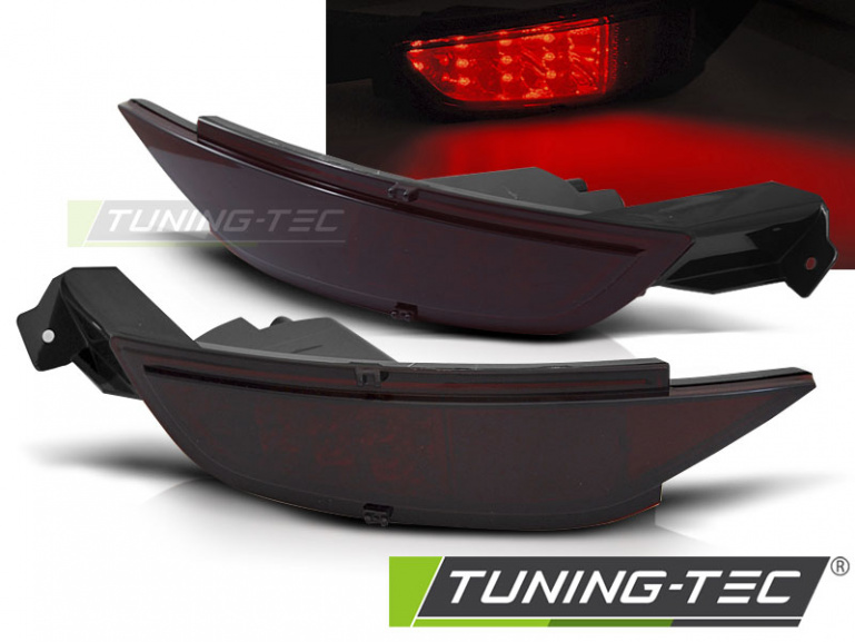 Upgrade LED Nebelschlussleuchte für Ford Fiesta MK7 08-16 rot/rauch