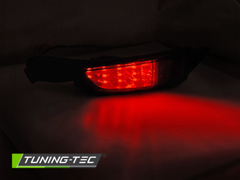 Upgrade LED Nebelschlussleuchte für Ford Fiesta MK7 08-16 rot/rauch