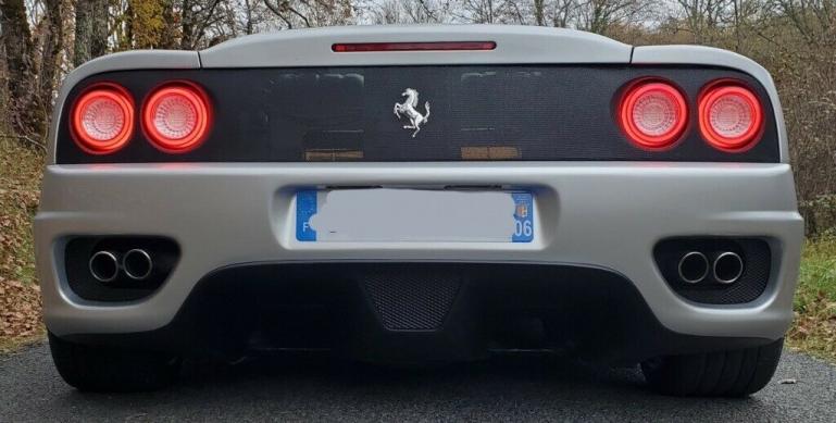 Voll LED Upgrade Design Rückleuchten für Ferrari F355 94-99 / F360 99-05 rot/weiß