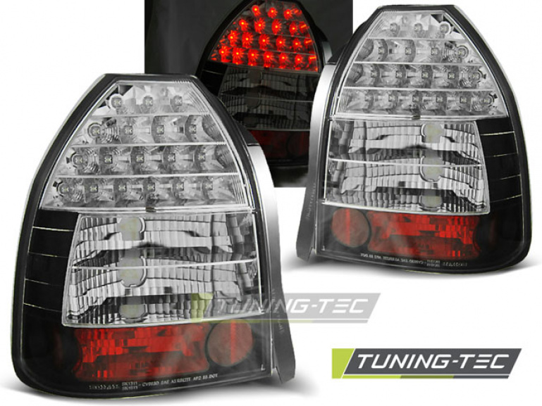 LED Upgrade Design Rückleuchten für Honda Civic 3 Türer 95-01 schwarz