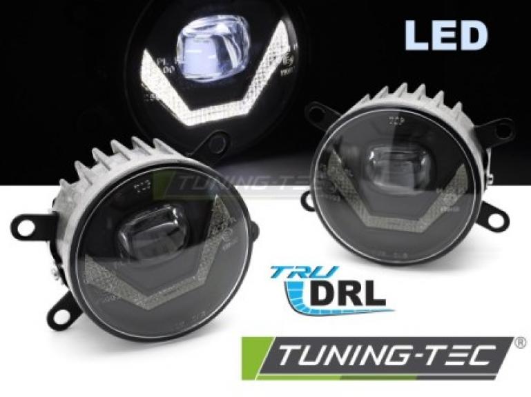 Upgrade LED Nebelscheinwerfer Set für Ford, Opel, Renault, Peugeot, Citroen, Dacia, Suzuki, Porsche schwarz/rauch