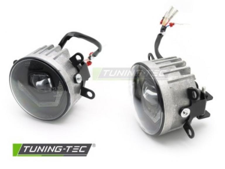 Upgrade LED Nebelscheinwerfer Set für Ford, Opel, Renault, Peugeot, Citroen, Dacia, Suzuki, Porsche schwarz/rauch