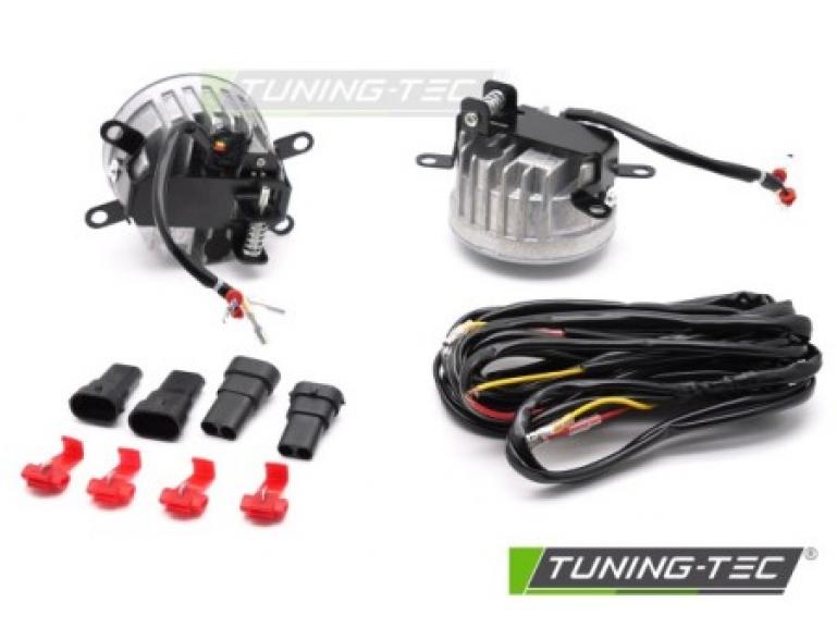 Upgrade LED Nebelscheinwerfer Set für Ford, Opel, Renault, Peugeot, Citroen, Dacia, Suzuki, Porsche schwarz/rauch