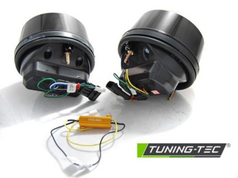 Preview: Voll LED Upgrade Design Rückleuchten für Ferrari F355 94-99 / F360 99-05 schwarz/rauch