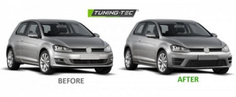 Upgrade Design Frontstoßstange für VW Golf 7 13-17 Lim./Variant mit PDC und SRA