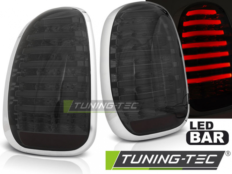 Voll LED Lightbar Design Rückleuchten für Mini Countryman R60 10-14 schwarz/rauch