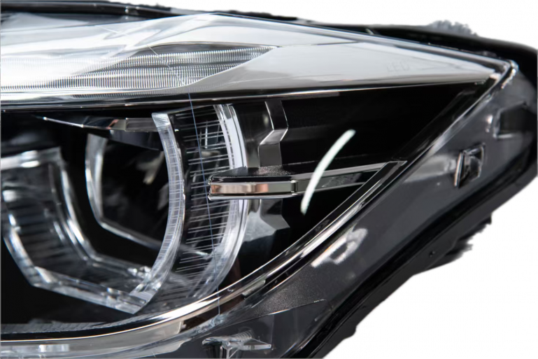VOLL LED Upgrade Tagfahrlicht Scheinwerfer Set für BMW 3er F30 / F31 11-15 schwarz