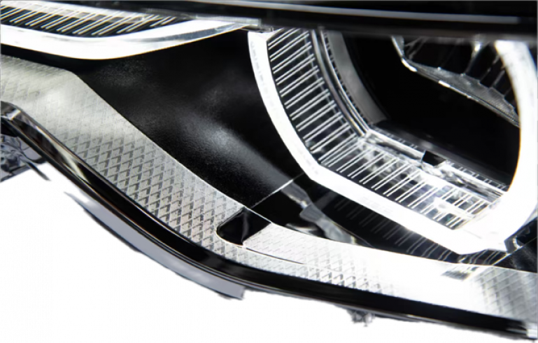 VOLL LED Upgrade Tagfahrlicht Scheinwerfer Set für BMW 3er F30 / F31 11-15 schwarz