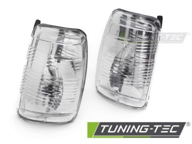 Upgrade Spiegelblinker Set für Ford Transit 13+ weiß