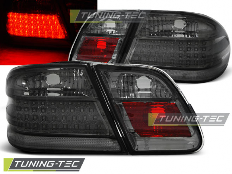 LED Upgrade Design Rückleuchten für Mercedes Benz E-Klasse W210 Limousine 95-02 rauch