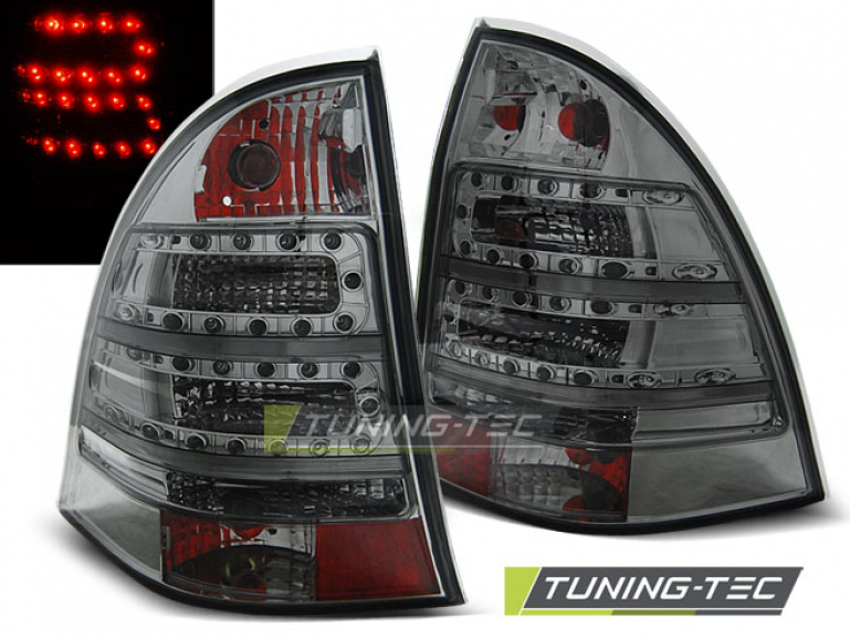 LED Upgrade Design Rückleuchten für Mercedes Benz C-Klasse W203 T-Modell 00-07 rauch