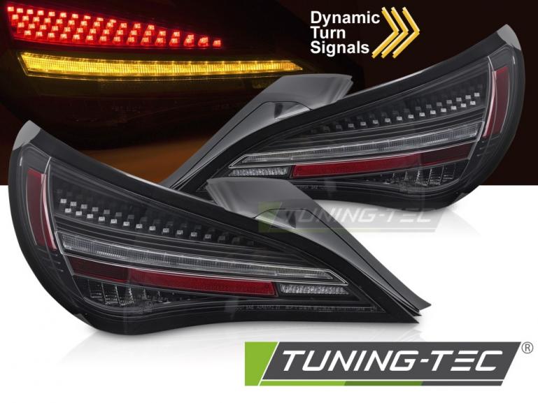 Voll LED Upgrade Design Rückleuchten Set für Mercedes Benz CLA C117 / X117 13-16 schwarz dynamisch