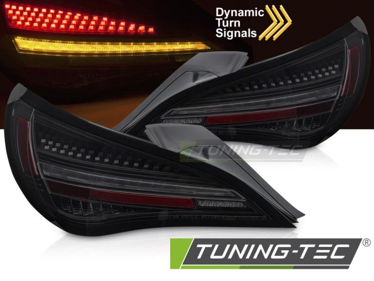 Voll LED Upgrade Design Rückleuchten Set für Mercedes Benz CLA C117 / X117 13-16 schwarz / rauch dynamisch