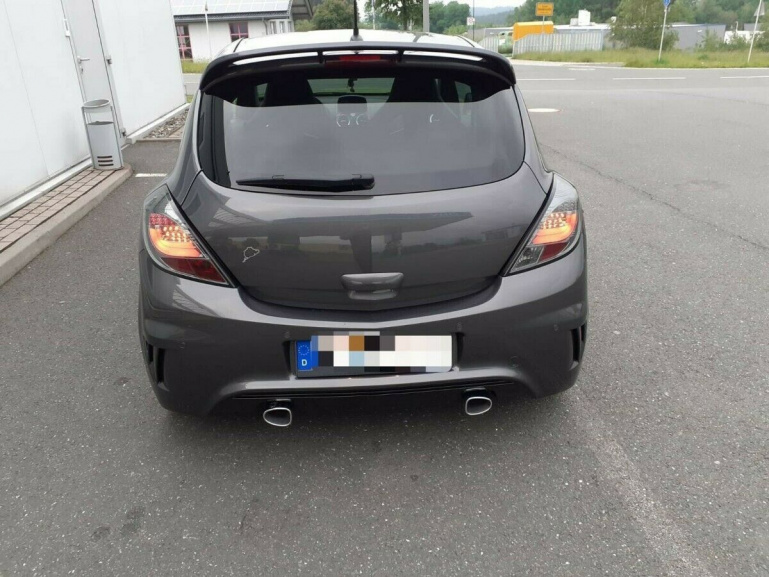LED Lightbar Design Rückleuchten für Opel Corsa D (3-Türer) 06-14 rauch