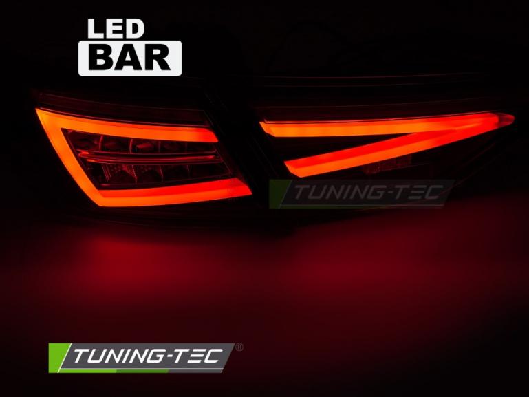 Preview: Voll LED Upgrade Design Rückleuchten Set passend für Seat Leon (III) 5F 12-20 schwarz/rauch (für Halogen)