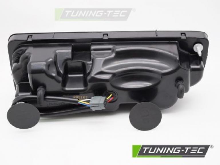 Voll LED Lightbar Design Rückleuchten für Suzuki Jimny 18+ chrom mit dynamischem Blinker