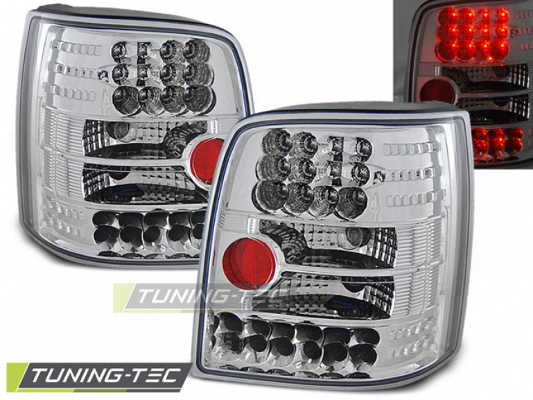 LED Upgrade Design Rückleuchten für VW Passat 3B (B5) Variant 96-00 chrom