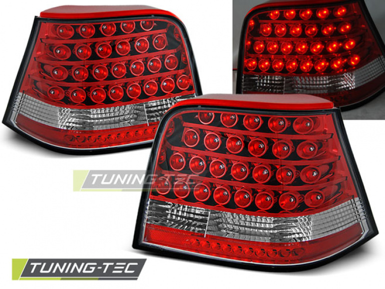 LED Upgrade Design Rückleuchten für VW Golf 4 (IV) 97-03 rot/klar