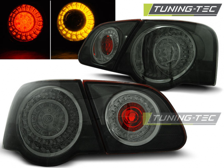 LED Upgrade Design Rückleuchten für VW Passat 3C (B6) Limousine 05-10 schwarz/rauch