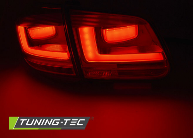 LED Upgrade Design Rückleuchten für VW Tiguan 07-11 rot/klar