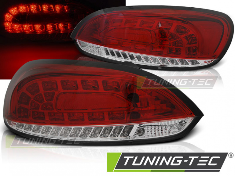 LED Upgrade Design Rückleuchten für VW Scirocco 3 (III) 08-14 rot/klar