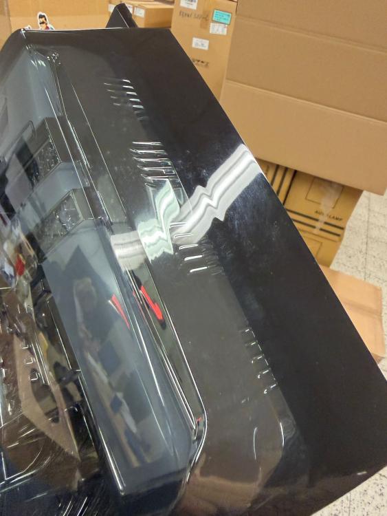 B-Ware  Voll LED Lightbar Design Rückleuchten passend für VW T6.1 20+ chrom/rauch mit dynamischen Blinker